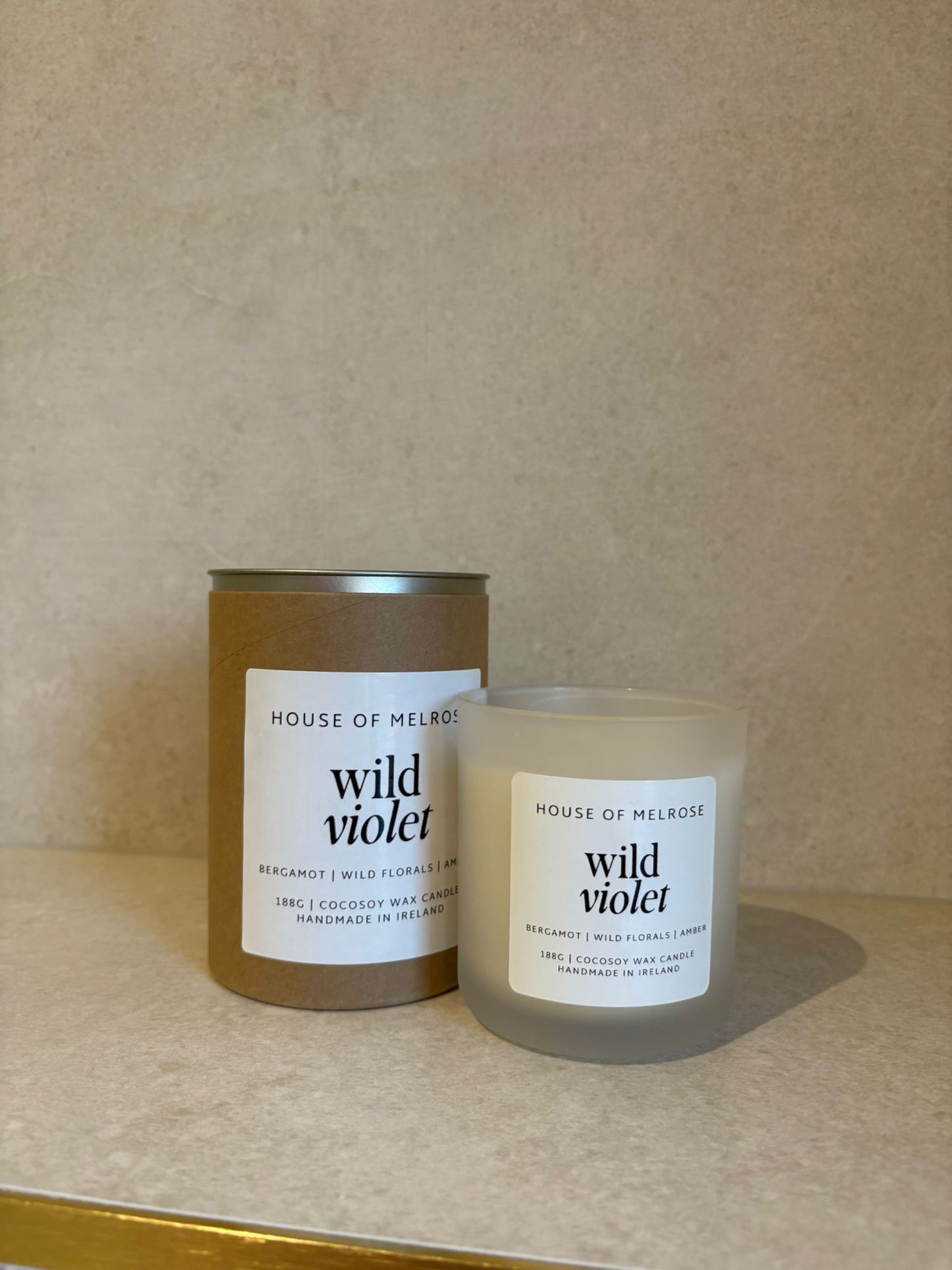 Wild Violet Candle