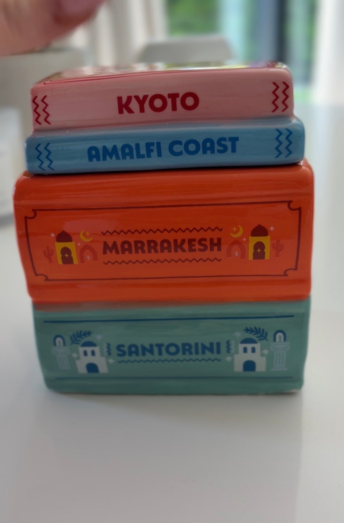 Travel Book Stack Wax Warmer